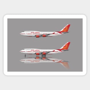 Air India 747-400 Sticker